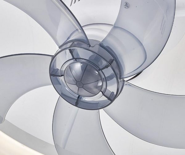 Premium LED Plafondventilator met verlichting 50 cm - Dimbaar met afstandbediening - Zwart-Industriële ventilatorlamp -Plafondventilator - ventilator met LED lamp - Afbeelding 7