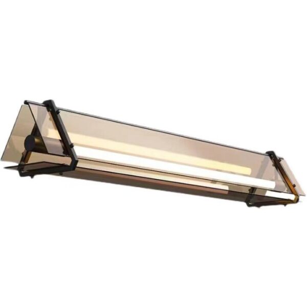 LED Plafondlamp - Luxe Industriële eetkamer hanglamp - kunst kroonluchter - driehoek 1m -3000k - eetkamer LED lamp - Plafondlamp - Plafonniere lamp - LED Chandelier - Afbeelding 10